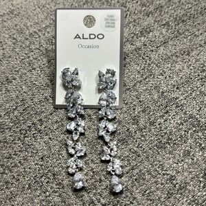 NWT ALDO Occasion cubic zirconia earrings